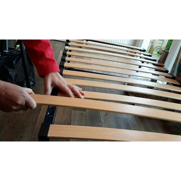 Replacement Bed Slats – 3ft Single Sprung Wooden Bed Slats 63mm Width (6)
