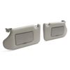 For 2013-2018 Nissan Altima Sun Visor Driver & Passenger Pair Set Lighted Gray