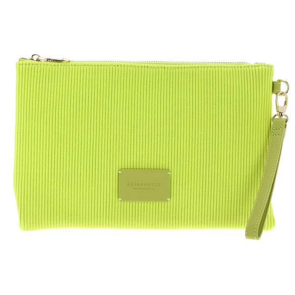 SEIDENFELT MANUFAKTUR Kivik Pouch Lemon Shock/Gold