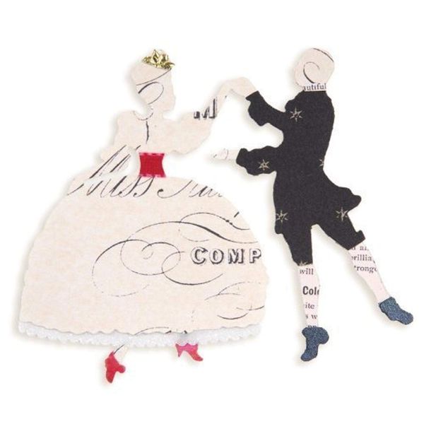 Sizzix Sizzlits Die Dancers by Brenda Walton
