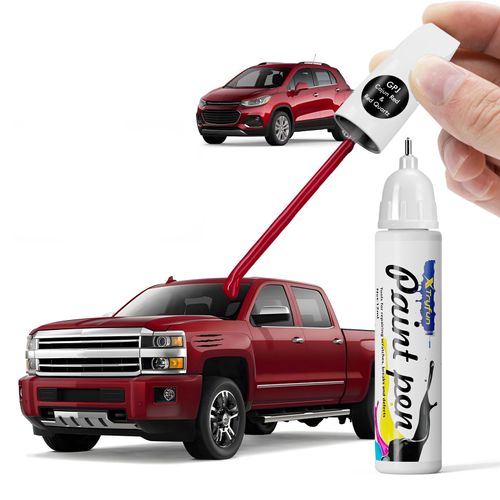 XTryfun GPJ/WA434B Cajun Red Touch Up Paint Compatible with Chevrolet, DIY Car Paint Scratch Repair, Automotive Paints, Quick & Easy Fix Scratch Repair for Silverado/Equinox/Malibu/Trax/Traverse/Bolt