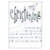 Greeting Card with Envelope - Lets Party Range - LP5042 Christening