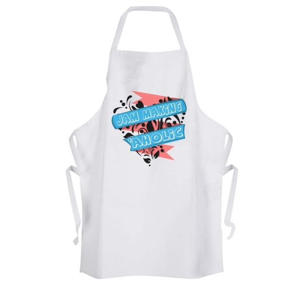 This Way Up Jam Making Aholic Apron [White One Size]