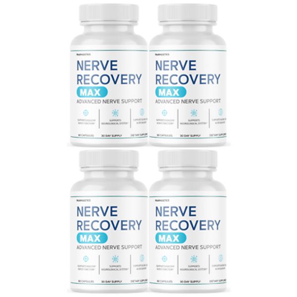 Nerve Recovery Max Advanced Nerve Support - 4 Bottles