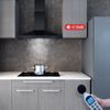 24" Wall Mount Range Hood Kitchen Exhaust Stove 450 CFM 3-Speed Button Control