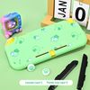 DLseego Case Compatible with Switch Lite, Soft Slim Anti-Scratch Protector Case Shock Absorption Switch Lite Protective Shell with 2 PCS Thumb Grip Caps,Green