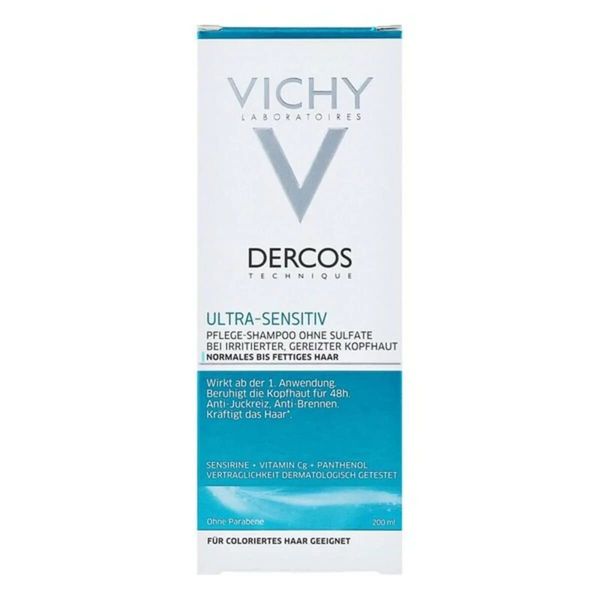 Dercos Vichy Shampoo Sensitive Ultra Lenitivo - 200 ml
