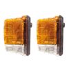 2X Front Side Indicator Light Lamp Replacement for John Deere 1030 1140 1640 2030 Tractor