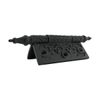 Black Door Butt Hinges Victorian Steeple Tip Rust Resistant Cabinet Hinge 2 Pack