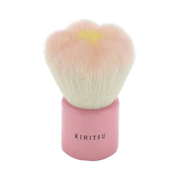 KIHITSU Kumano Brush Flower Face Cleaning Brush Pink FNPJP