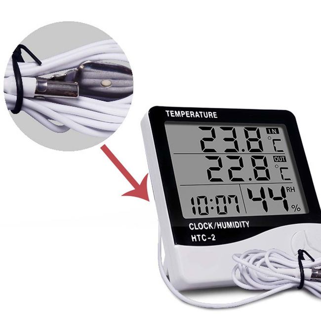 Office And Household Humidity Thermometer Htc-1 (2 Sets); ECVV USA –