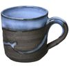Marui Pottery Shigaraki Ware Hecchimon Espresso Cup, Azure