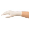 LeABLE No.380 Latex Gloves Non-Powder Polymer Coated, Medium Size, 1 Pack (100 Count)