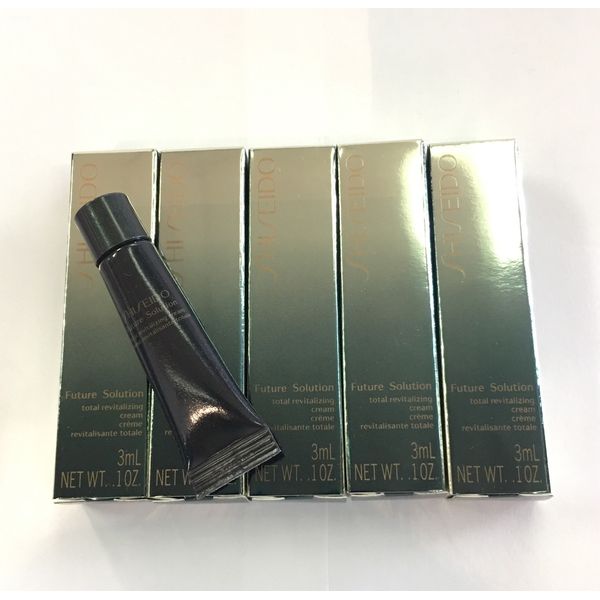 5 Shiseido Future Solution Total Revitalizing Creams (0.1 oz/3 ml each)