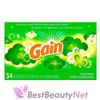Gain Dryer Sheets Original 34 Sheets