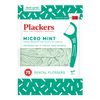Plackers, Micro Mint, Dental Flossers, Mint, 75 Count