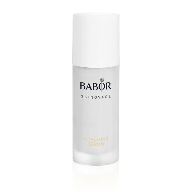 BABOR SKINOVAGE Vitalizing Serum für müde, fahle Haut, Revitalisierendes Anti-Age-Serum für das Gesicht, Vegane Formel, 30 ml