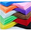 A4 Felt Fabric Sheets for Arts and Crafts Many Colours & Quantities Blue (20 Sheets)