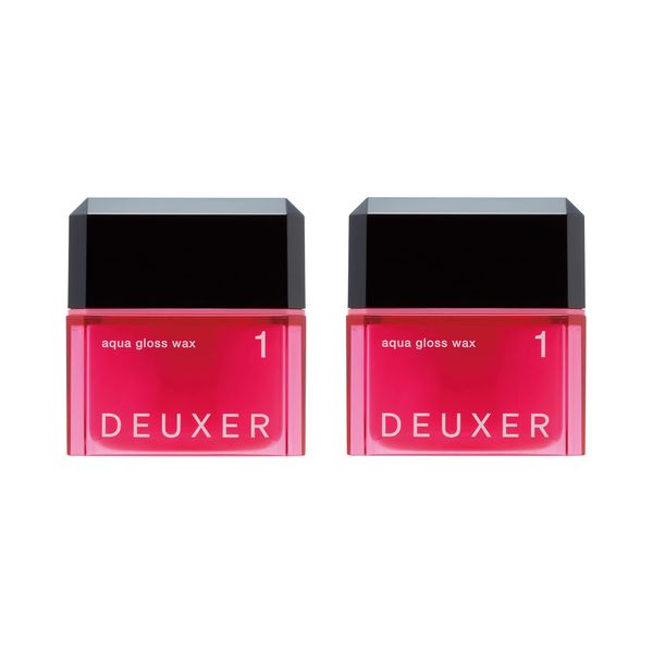 DEUXER Aqua Gloss Wax 1 (Set of 2) Hair Wax Floral Berry