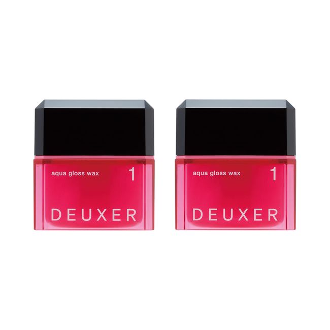 DEUXER Aqua Gloss Wax 1 (Set of 2) Hair Wax Floral Berry