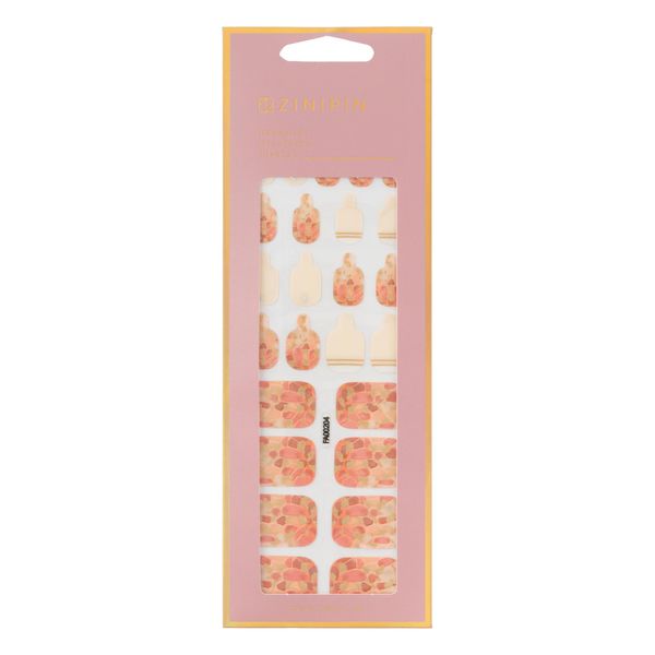 ZINIPIN FA00204 Foot Nail Seal Sunset Shell