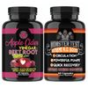 Detox Combo w/ Apple Cider Vinegar & Beet Root+ Monster Test Nitric Oxide 2-PK