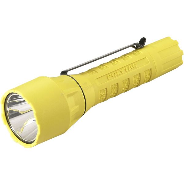 Streamlight 88863 PolyTac LED HP Flashlight with Lithium Batteries, Yellow - 600 Lumens