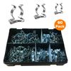 60 x Assorted Tool Spring Terry Clips Heavy Duty Storage/Shed Garage