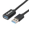 KamKorda USB A Extension Cable | USB Extension | Durable USB3.0 Cable for High Speed Data Transfer (5Gbps) Ideal for Computers Hubs Printers - 2m