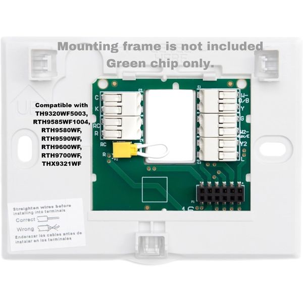 Replacement Wall Mounting Plate for Honeywell Thermostats – CHIP ONLY!