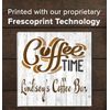 Custom Coffee Time Sign For Coffee Bar or Kitchen