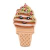 R&M Ice Cream Cone 4" Stainless Steel Cookie Cutter