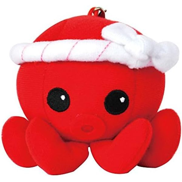 Octopus-kun Mascot Strap Plush Toy Pray Amulet Octopus