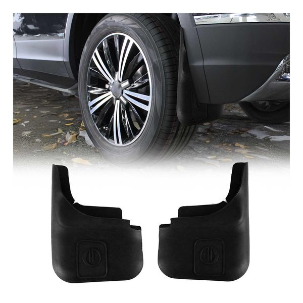 OMAC Mud Flaps Mudguard for Rear ABS Black 2X