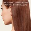 COLORCHARM Permanent Liquid Hair Color for Gray Coverage, 4N Medium Brown