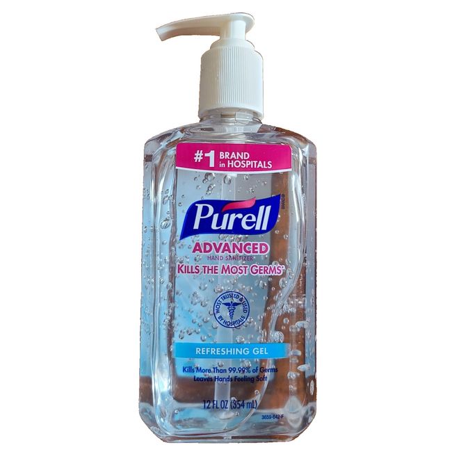 PURELL Advanced Instant Hand Sanitizer Pump Bottle - 12oz