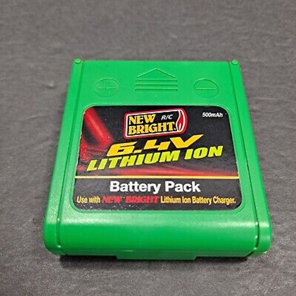 New Bright 6.4 V Lithium ION R/C Remote Control Battery Pack 500 mAh