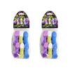 12 Big Soft Grip Clothes Pegs Pastel
