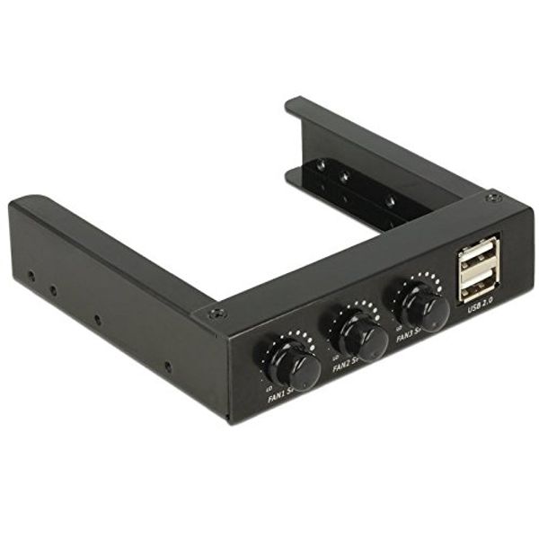 Delock 3.5? Front Panel > 2 x USB 2.0 and fansteuerung