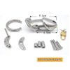 Bondage Masters Chastity Device, Ultra Secure, Vented Cage