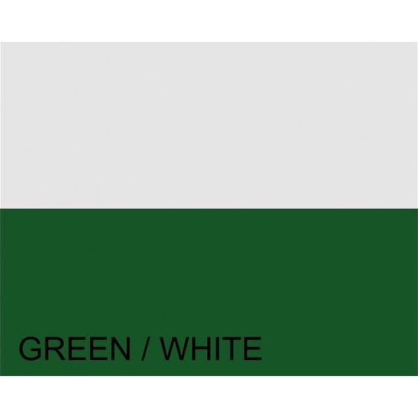 GREEN/WHITE CORNER POST FLAGS