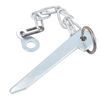 AB Tools 2 PACK Flat Cotter Pin & Chain 115mm for Trailer Tipper Tailgate Tailboard