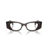 Ray-Ban Rx7327 Kat Rectangular Prescription Eyewear Frames, Havana/Demo Lens, 52 mm