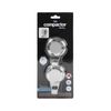 Compactor Bestlock Bath Small Hooks - Set of 2, Chrome, Suction Cup - tool-Free Installation, Rustproof and Waterproof