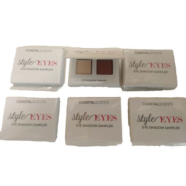 Coastal Scents Eye Shadow Sampler Formal Eyes Palette - 6 Pieces