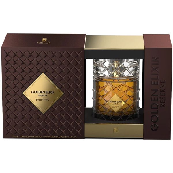 GOLDEN ELIXIR RESERVE UNISEX EDP - 100ML (3.4OZ) BY RIIFFS