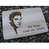 Elvis Presley King Gift IDEA Chopping Cutting Cheese Board