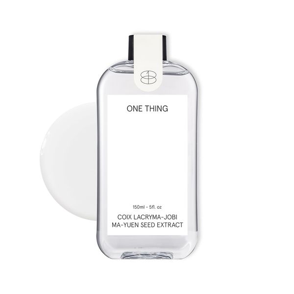 ONE THING Coix Seed (Adlay) Extract 5 fl. oz. | Hydrating Toner for Dewy Glowy Skin, Dark Spots, Blemishes, Acne Scars, Uneven Tone | Korean Skin Care