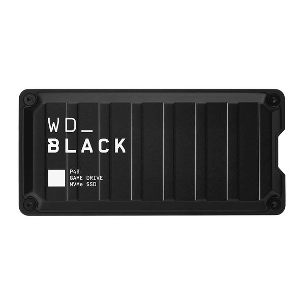 Western Digital WD WDBAWY0020BBK-WESN Portable SSD,WD_BLACK P40, Maximum Transfer: 2000 MB/s, Equipped with RGB LED, Manufacturer Confirmed Operation: PS4 / PS5 / Xbox One, 2 TB