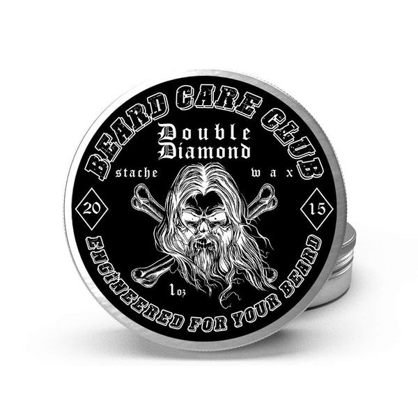 Double Diamond Mustache Wax